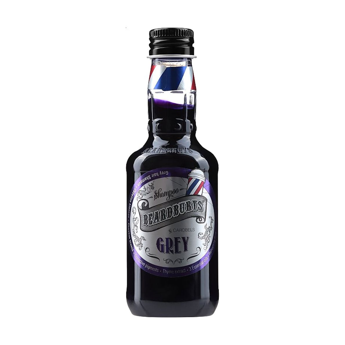 Відтінковий шампунь Beardburys Grey Shampoo для білого і сивого волосся, 100 мл